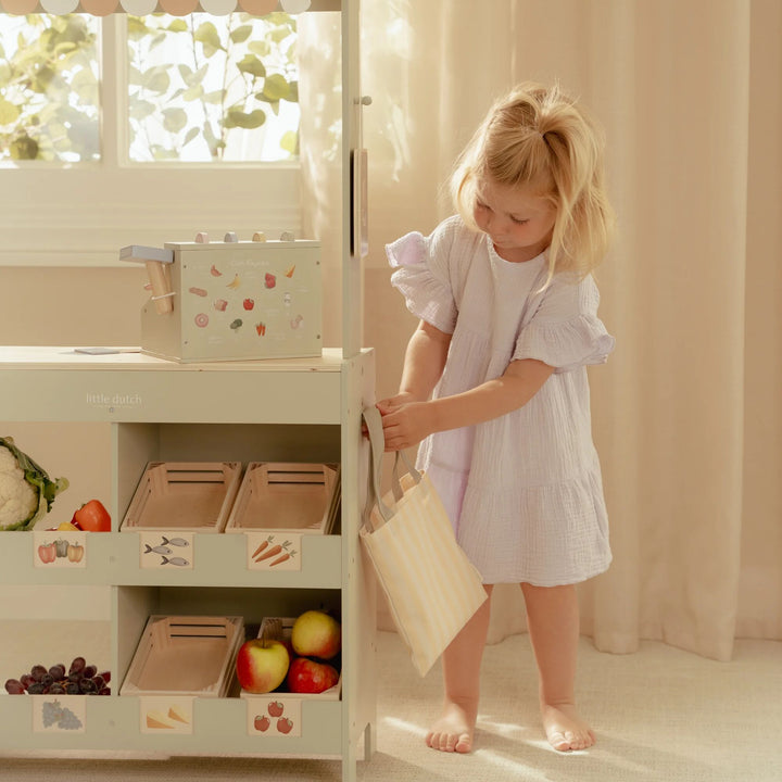 Little Dutch - Wooden Market Stall
