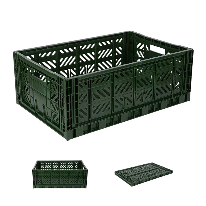 Aykasa Folding Storage Crate - Maxi - Khaki