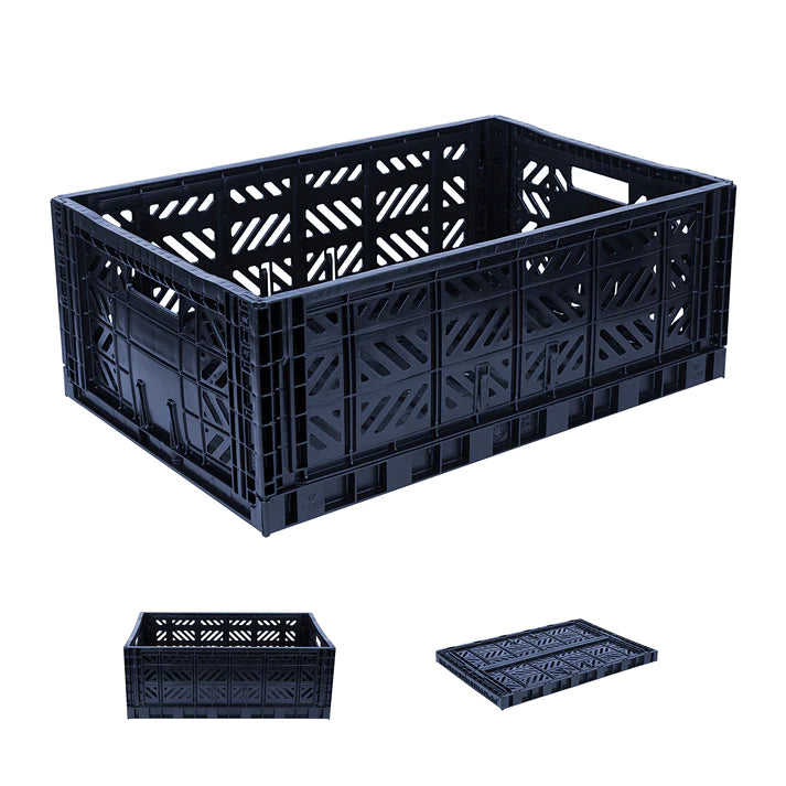 Aykasa Folding Storage Crate - Maxi - Navy
