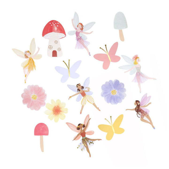 Meri Meri - Fairy Shaped Stickers (Pack Of 25)
