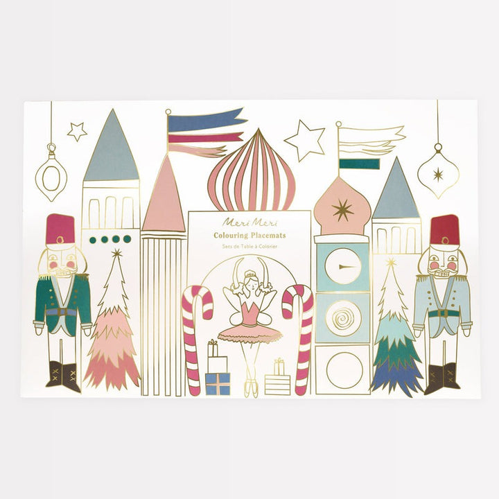 Meri Meri - Nutcracker Colouring Placemats