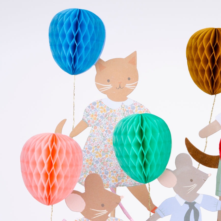 Meri Meri - Animal Friends - Cake Toppers (Set of 5)