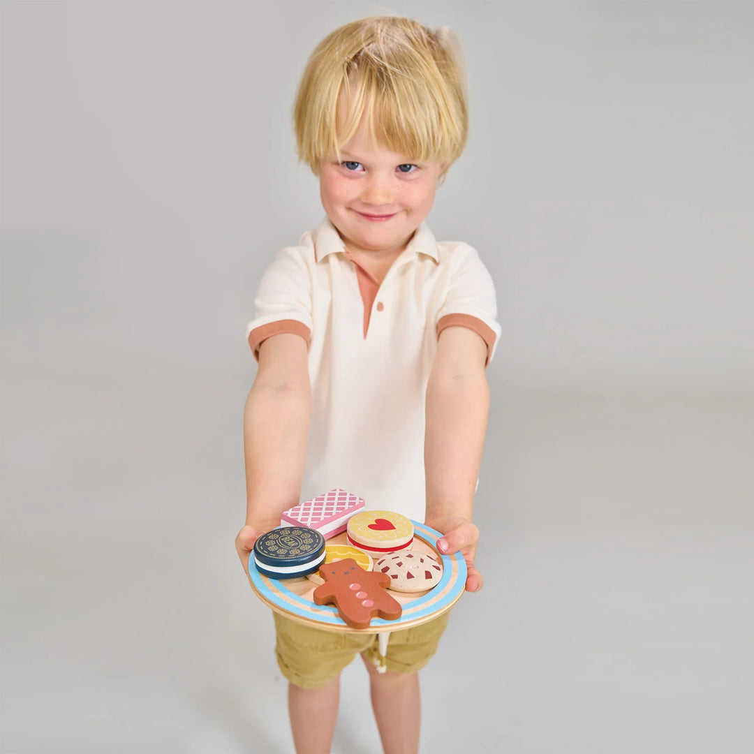 Mentari - Personalised Teatime Biscuit Plate - Mabel & Fox