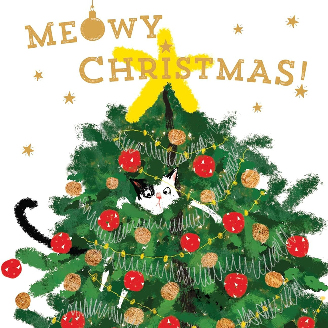 Meowy Christmas! - Mabel & Fox