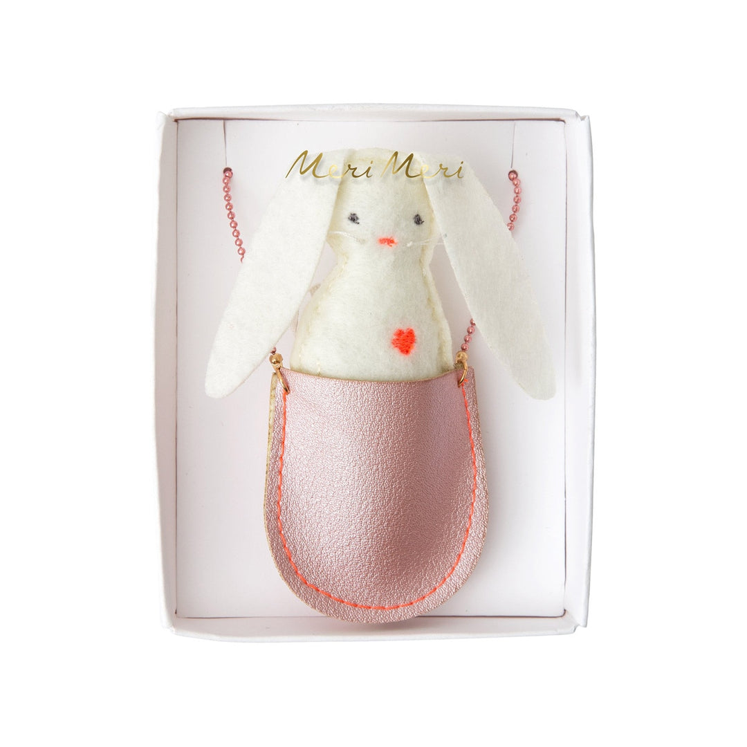 Meri Meri – Bunny Pocket Necklace - Mabel & Fox