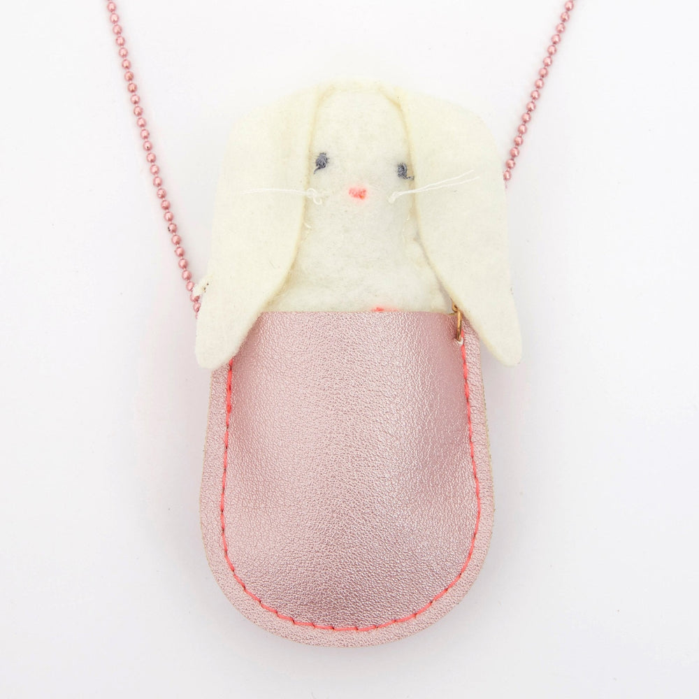 Meri Meri – Bunny Pocket Necklace - Mabel & Fox