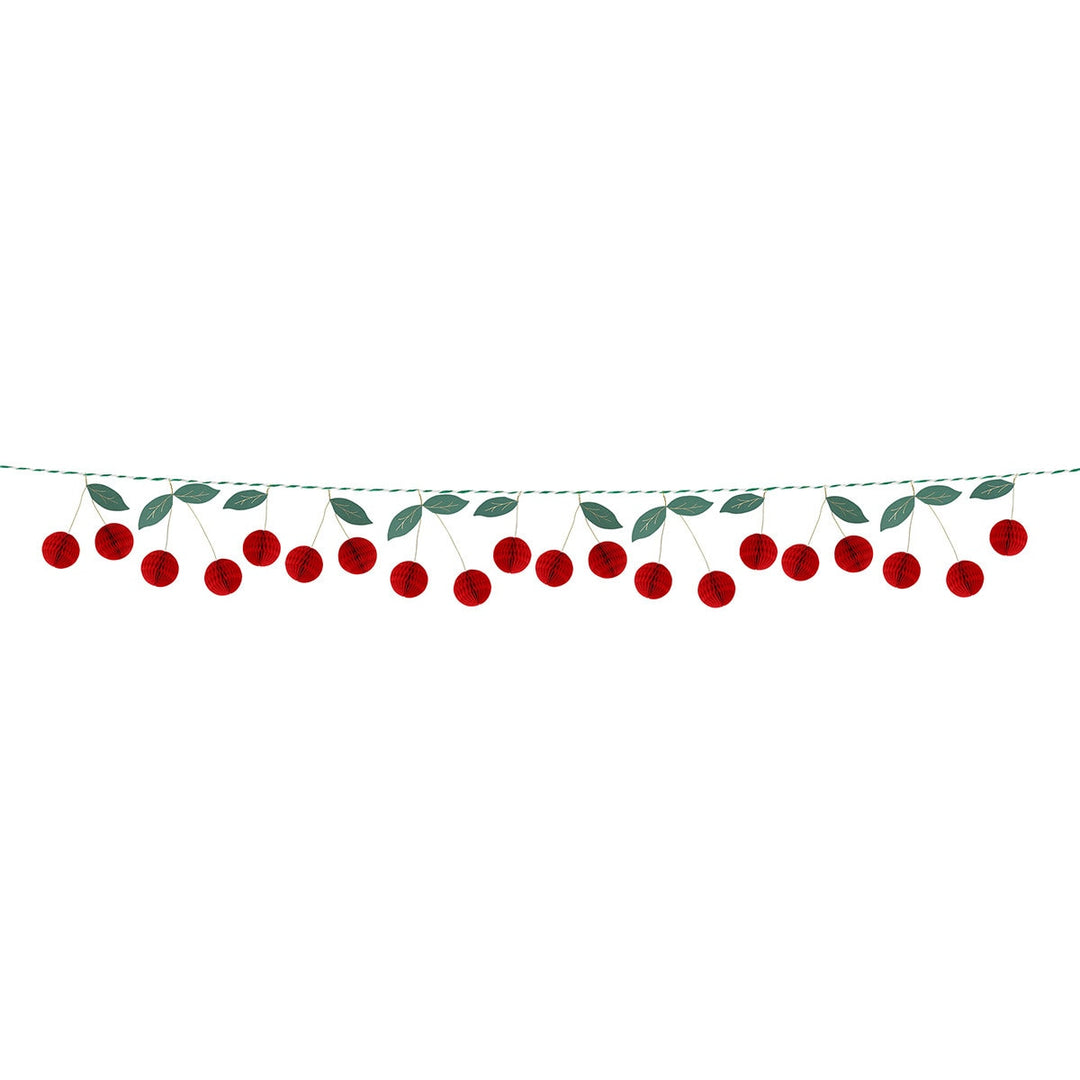 Meri Meri – Cherry Honeycomb Garland - Mabel & Fox