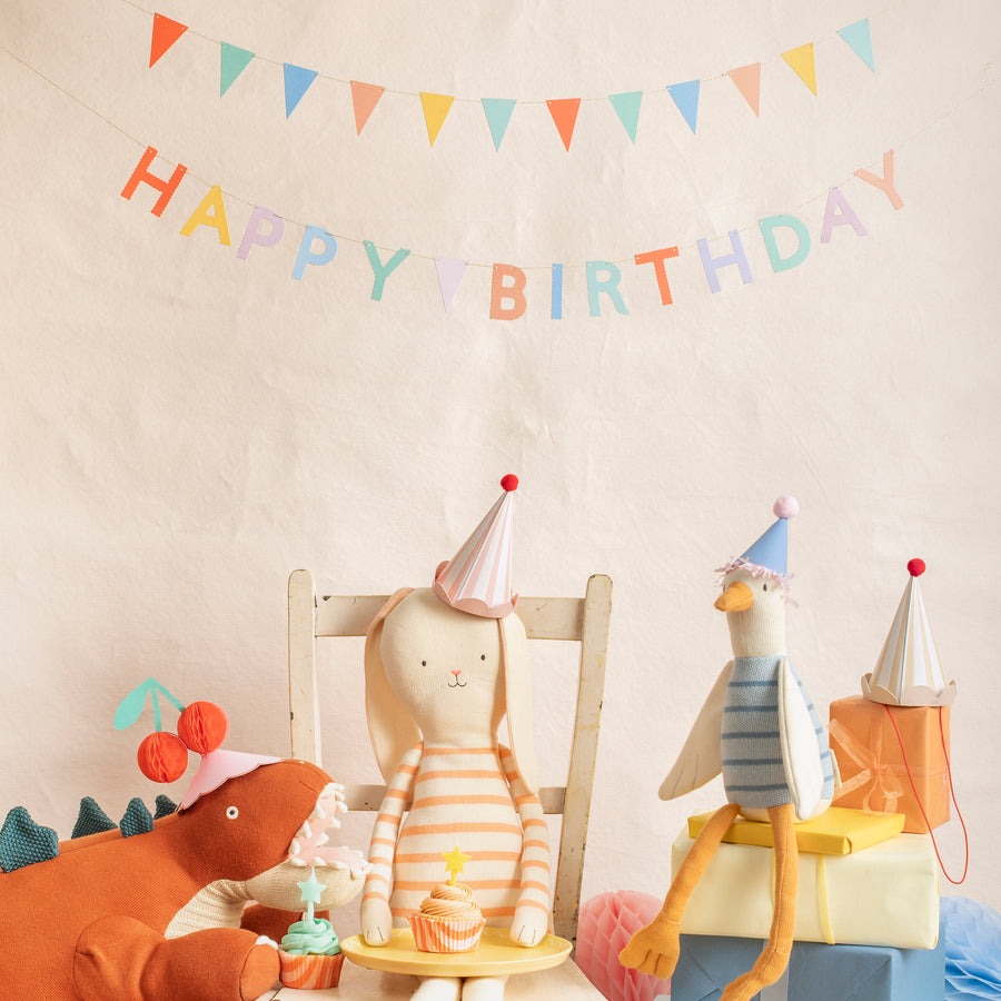 Meri Meri - Happy Birthday Mini Matchbox Garland Set - Mabel & Fox
