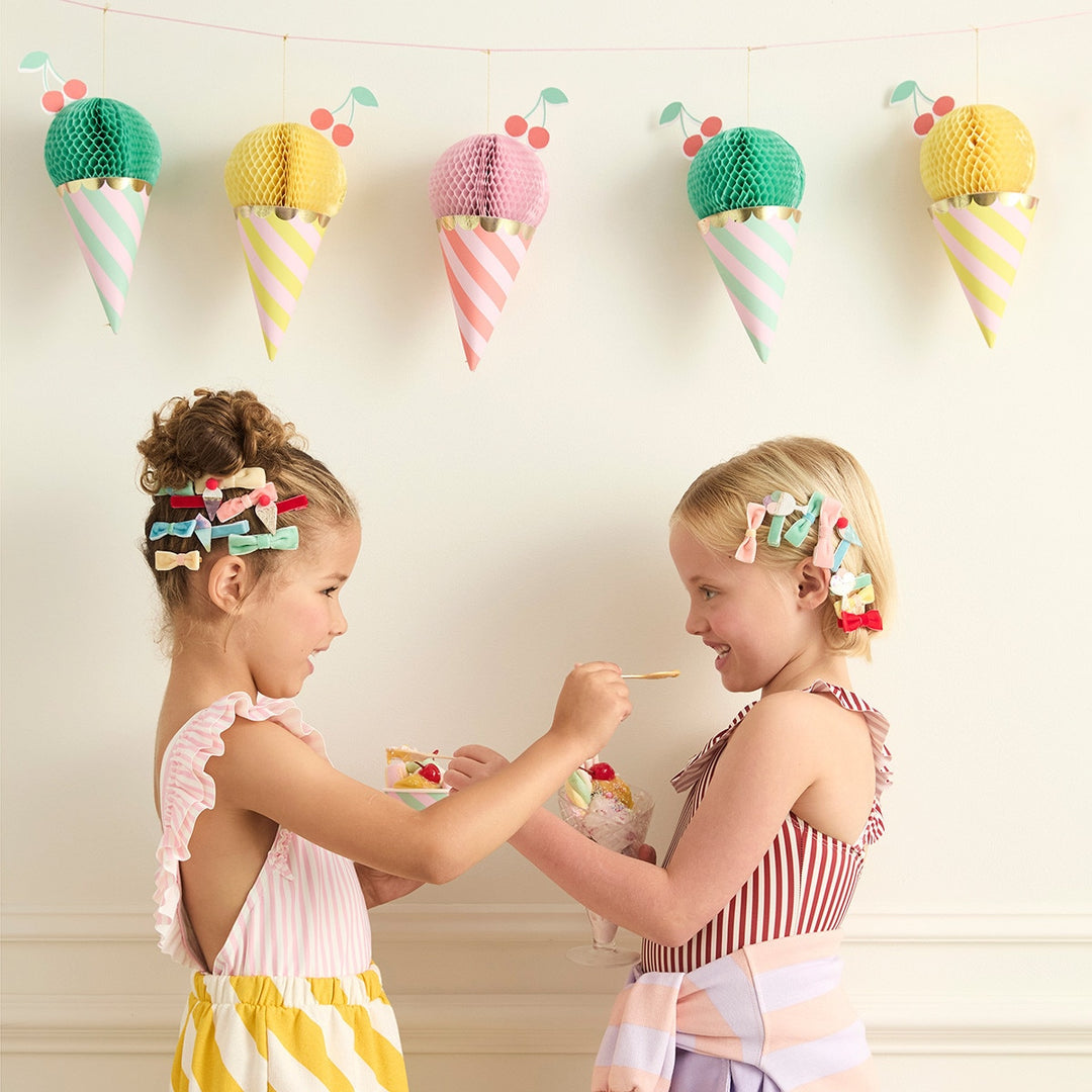 Meri Meri – Ice Cream Hair Clips (6 Pack) - Mabel & Fox
