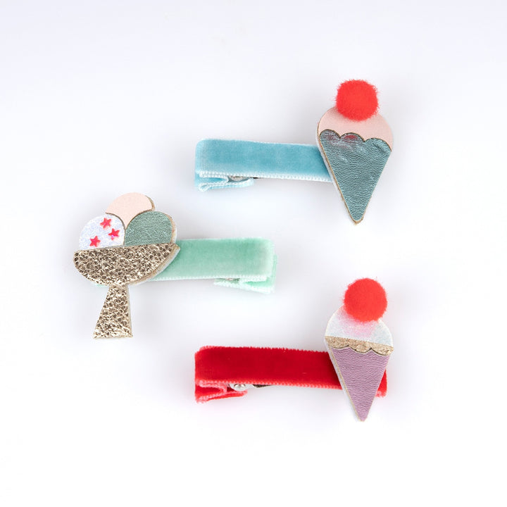 Meri Meri – Ice Cream Hair Clips (6 Pack) - Mabel & Fox