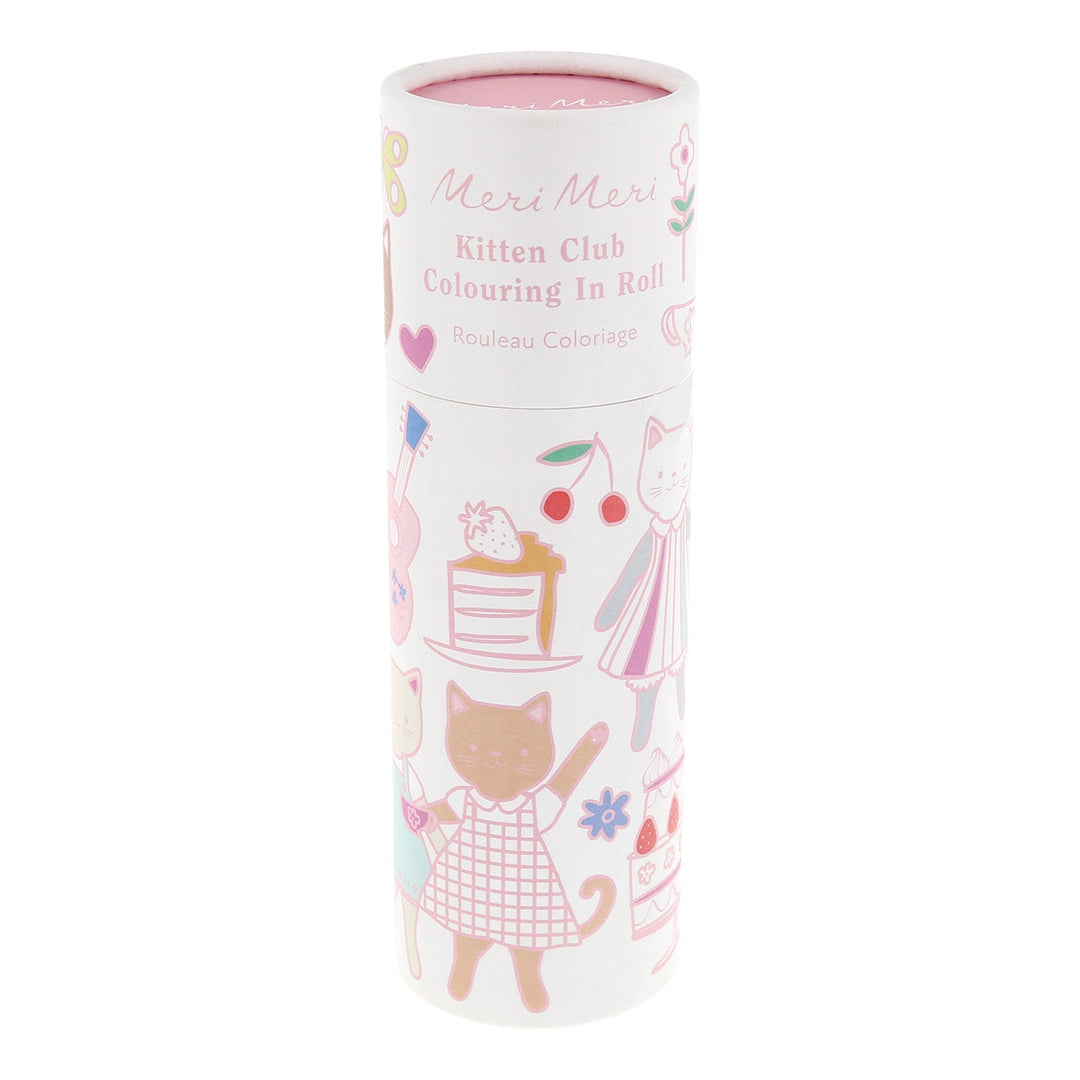 Meri Meri – Kitten Club Colouring Roll - Mabel & Fox