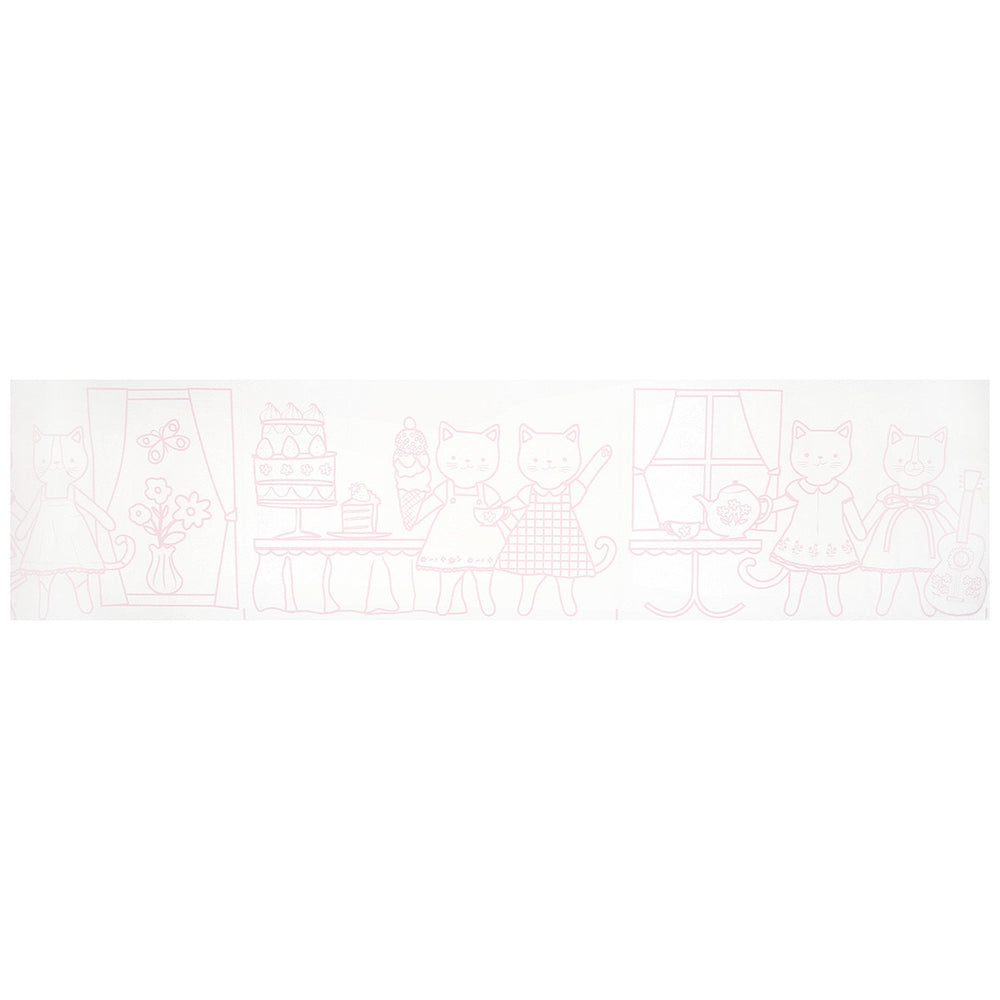 Meri Meri – Kitten Club Colouring Roll - Mabel & Fox