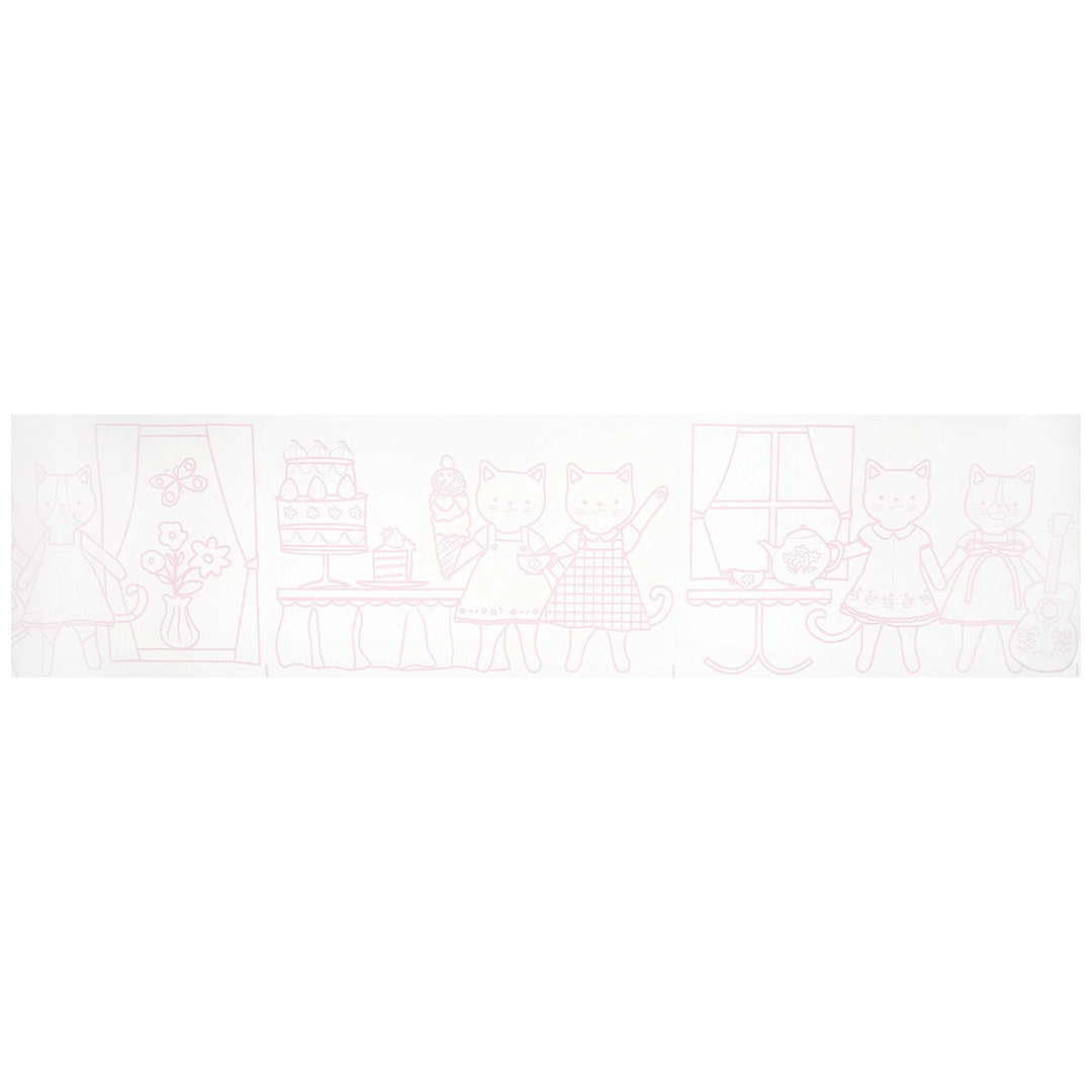 Meri Meri – Kitten Club Colouring Roll - Mabel & Fox