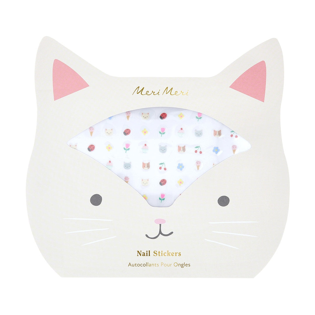 Meri Meri – Kitten Club Nail Stickers (200 Pack) - Mabel & Fox