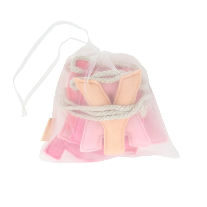 Meri Meri - Pink Felt Happy Birthday Garland - Mabel & Fox