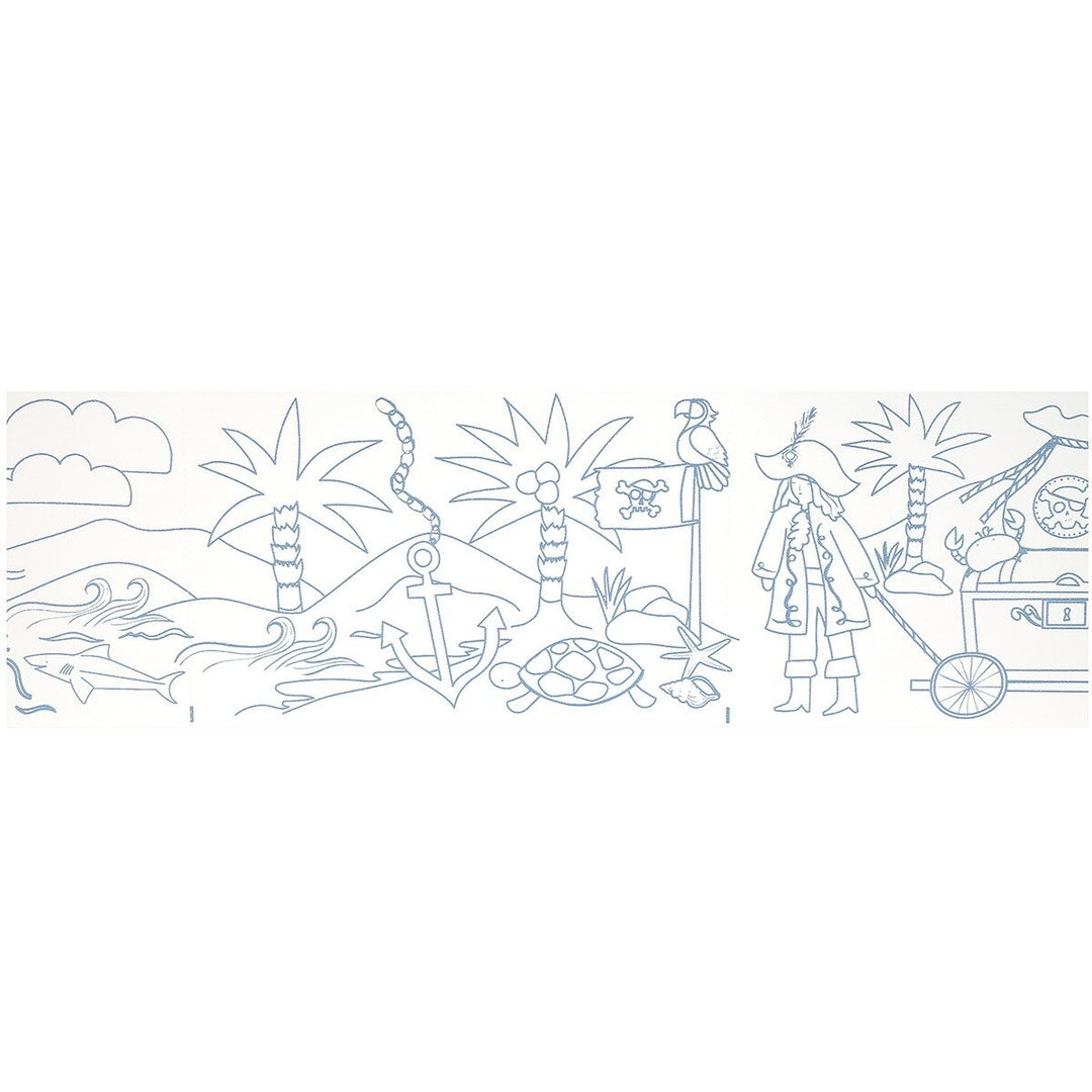 Meri Meri - Pirate Colouring Roll - Mabel & Fox