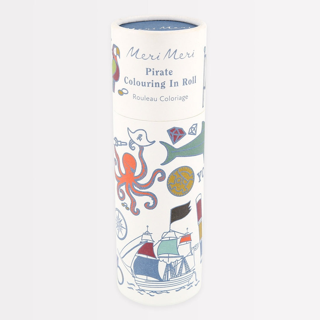 Meri Meri - Pirate Colouring Roll - Mabel & Fox