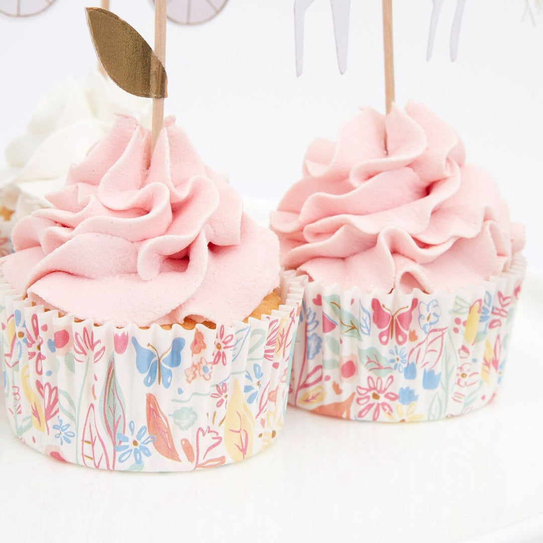 Meri Meri - Princess - Cupcake Kit (24 Toppers) - Mabel & Fox