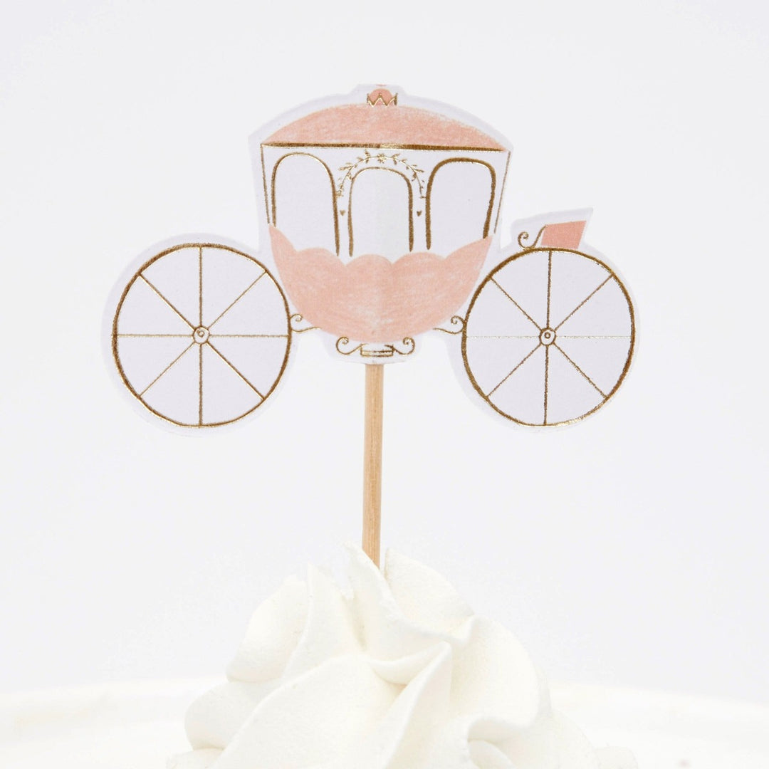 Meri Meri - Princess - Cupcake Kit (24 Toppers) - Mabel & Fox