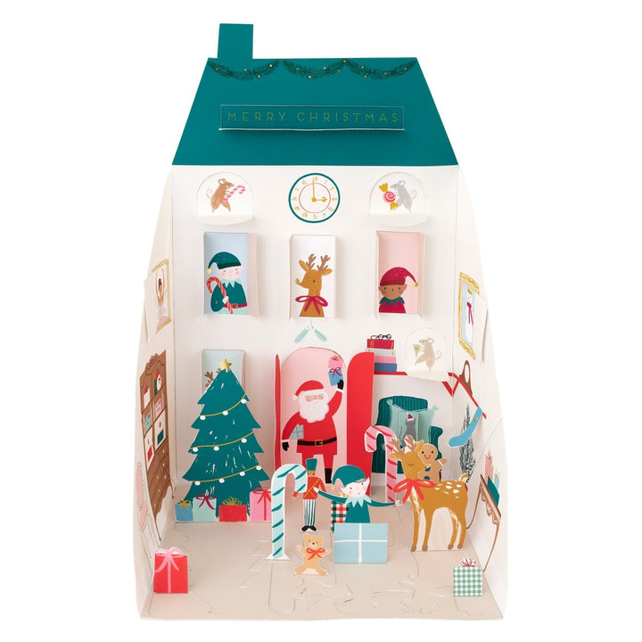 Meri Meri - Santa's House Pop Up Advent Calendar - Mabel & Fox