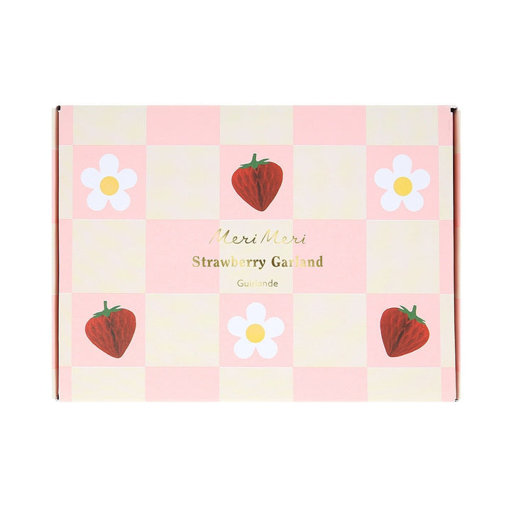 Meri Meri - Strawberry Garland - Mabel & Fox