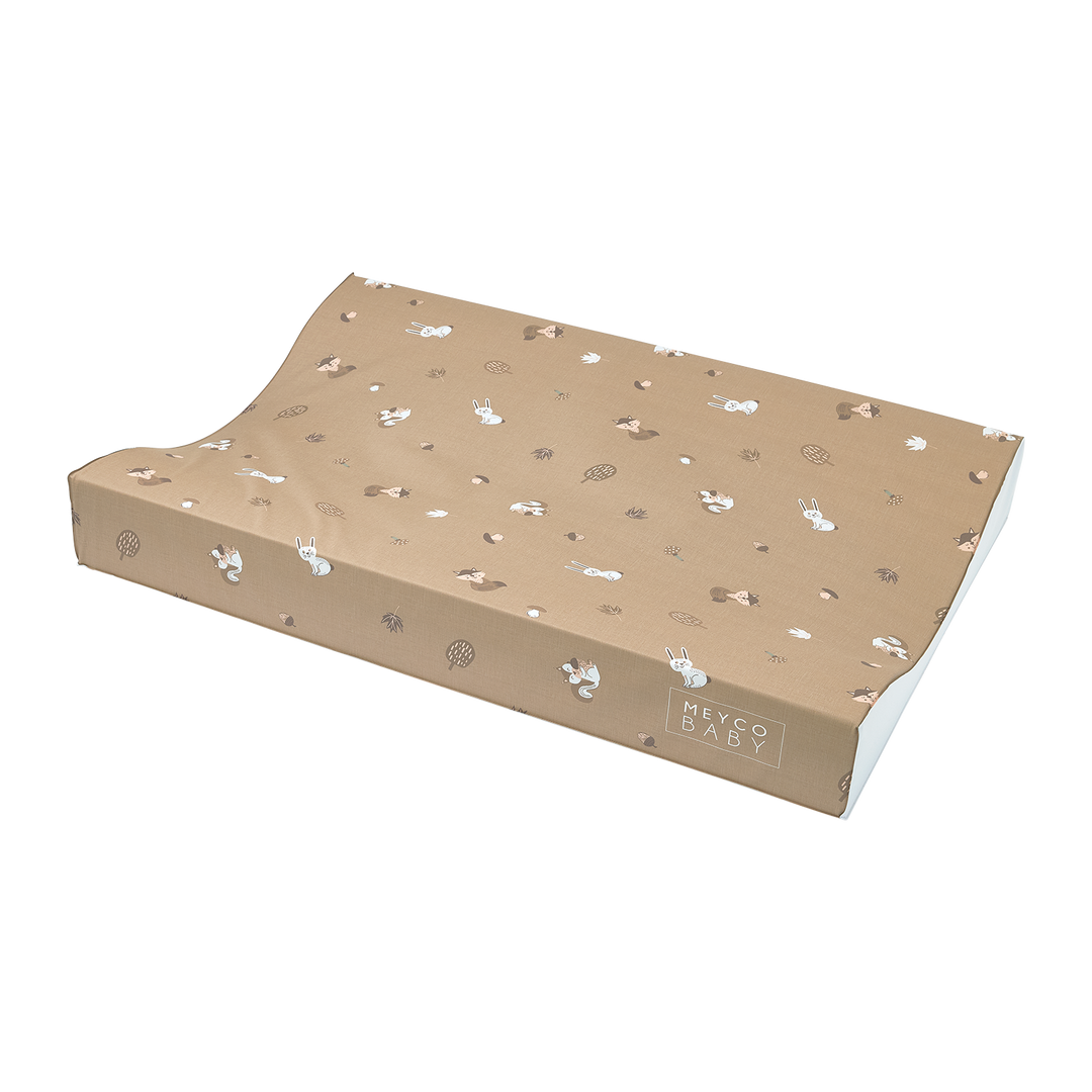 Meyco - Changing Mat - Forest Animals Sand - Mabel & Fox