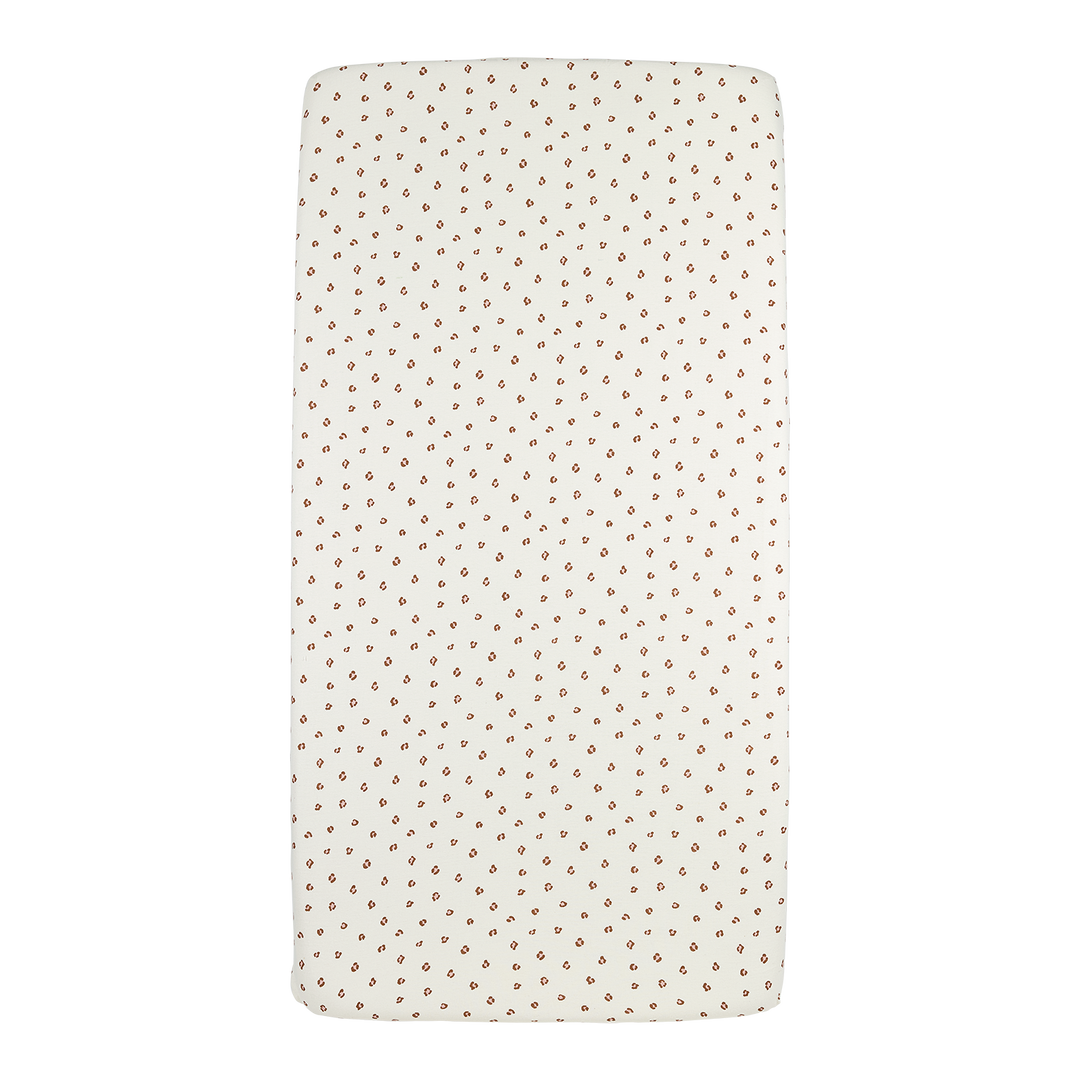 Meyco - Fitted Jersey Sheet - Soft Pink Mini Panther - Mabel & Fox