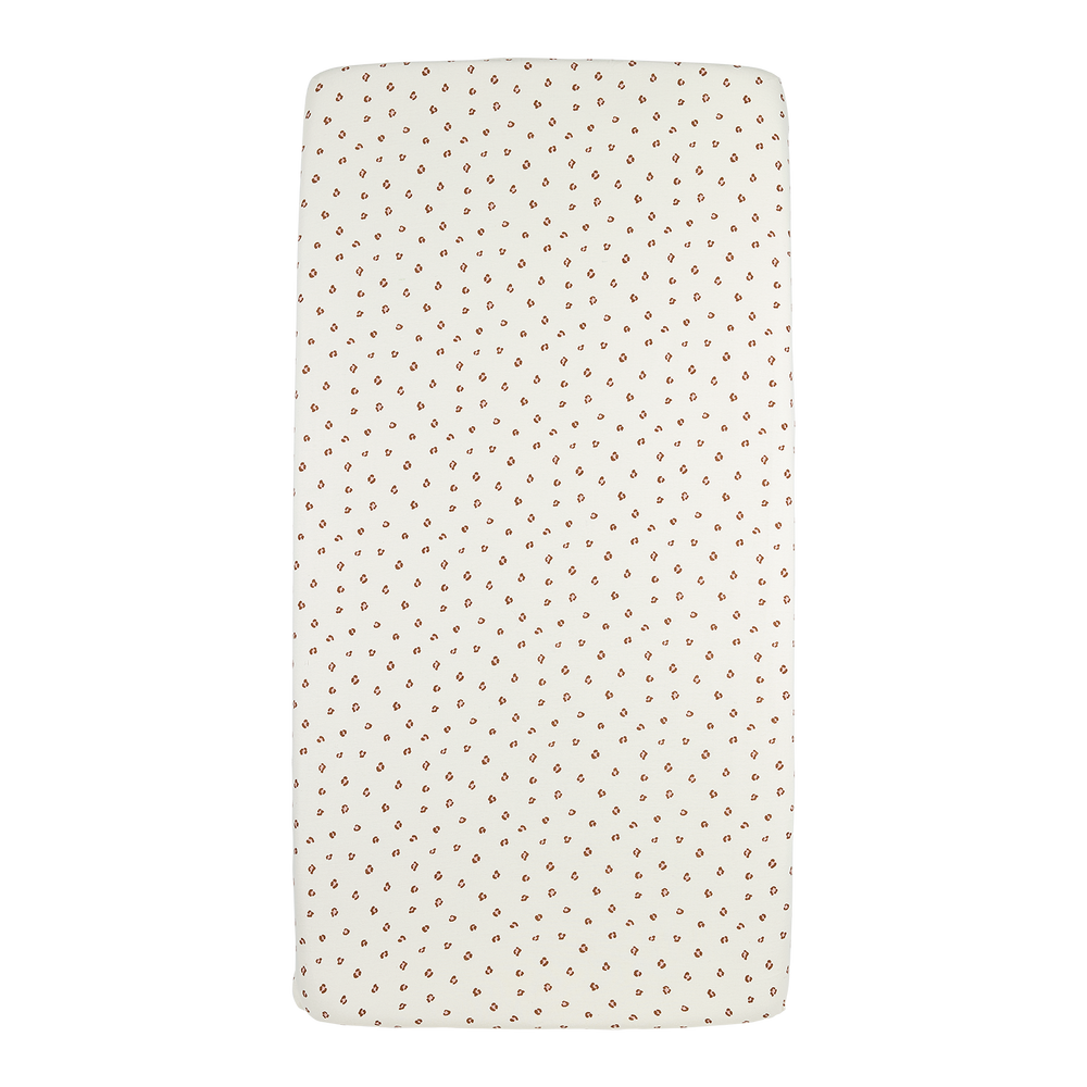 Meyco - Fitted Jersey Sheet - Soft Pink Mini Panther - Mabel & Fox