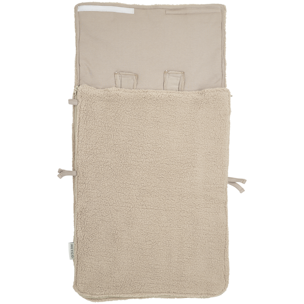 Meyco - Footmuff - Teddy Sand - Mabel & Fox