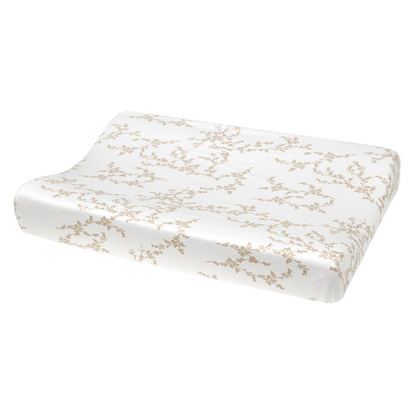 Meyco - Jersey Changing Mat Cover - Sand Branches - Mabel & Fox
