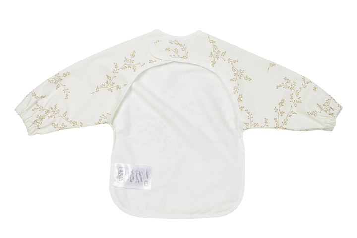 Meyco - Long Sleeved Bib - Soft Branches - Mabel & Fox