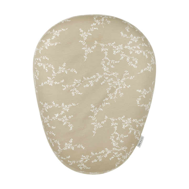 Meyco - Nursing Pillow Relax Cover - Sand Branches - Mabel & Fox