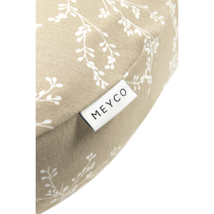 Meyco - Nursing Pillow Relax Cover - Sand Branches - Mabel & Fox