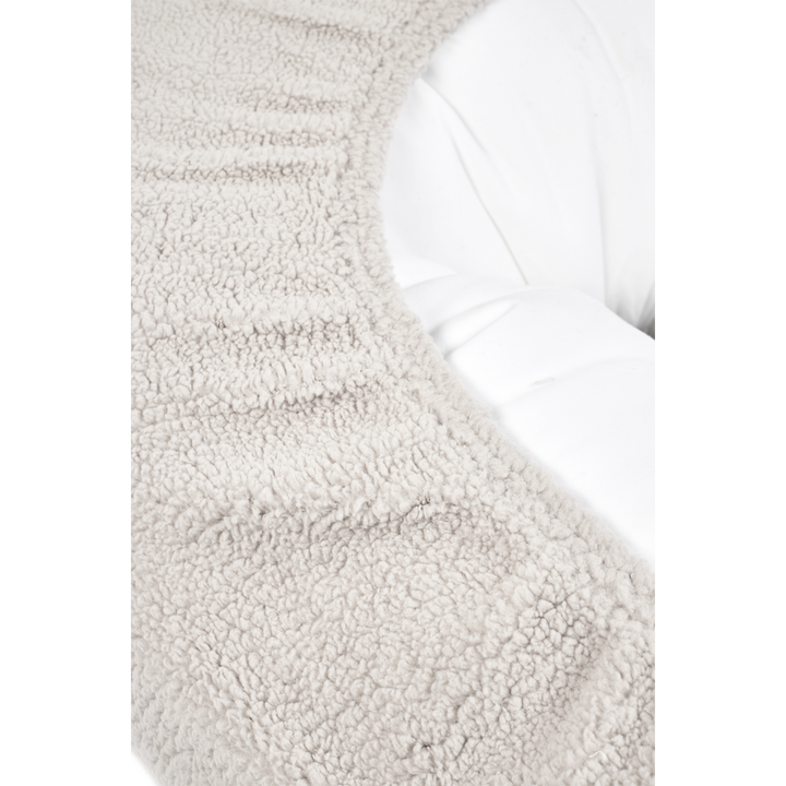 Meyco - Nursing Pillow Relax Cover - Teddy Greige - Mabel & Fox