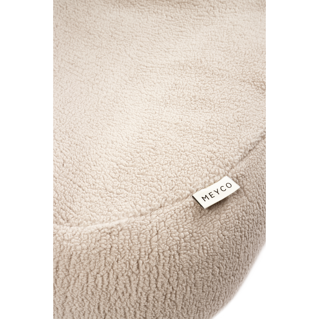 Meyco - Nursing Pillow Relax Cover - Teddy Sand - Mabel & Fox