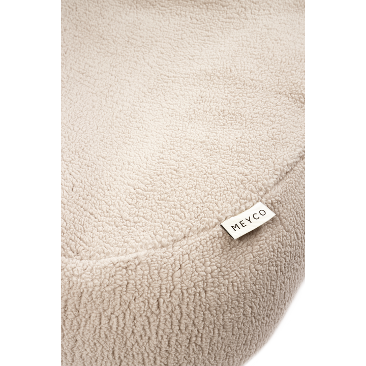 Meyco - Nursing Pillow Relax Cover - Teddy Sand - Mabel & Fox