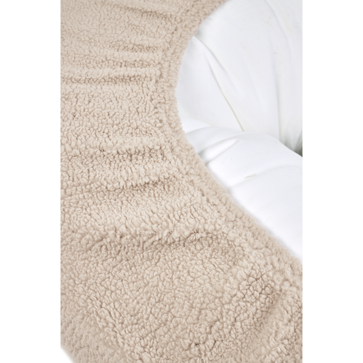 Meyco - Nursing Pillow Relax Cover - Teddy Sand - Mabel & Fox