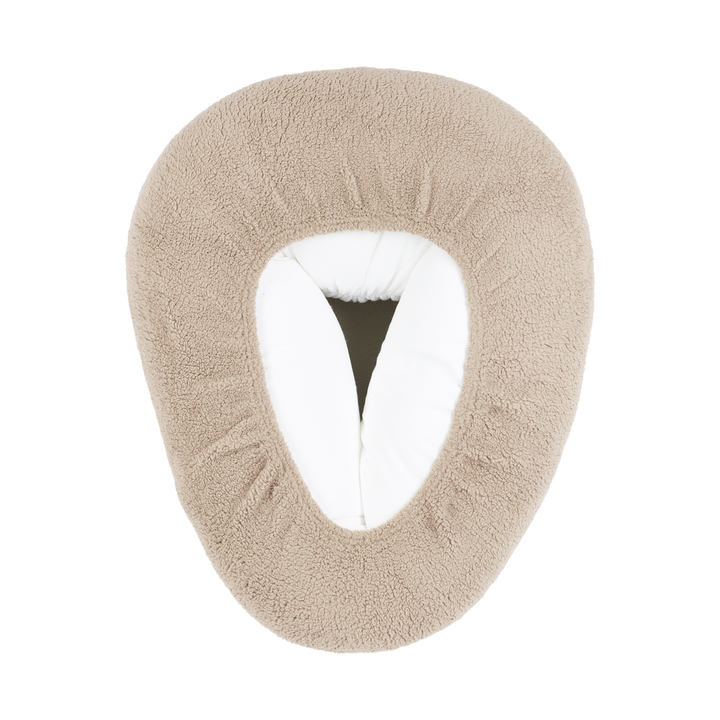 Meyco - Nursing Pillow Relax Cover - Teddy Sand - Mabel & Fox