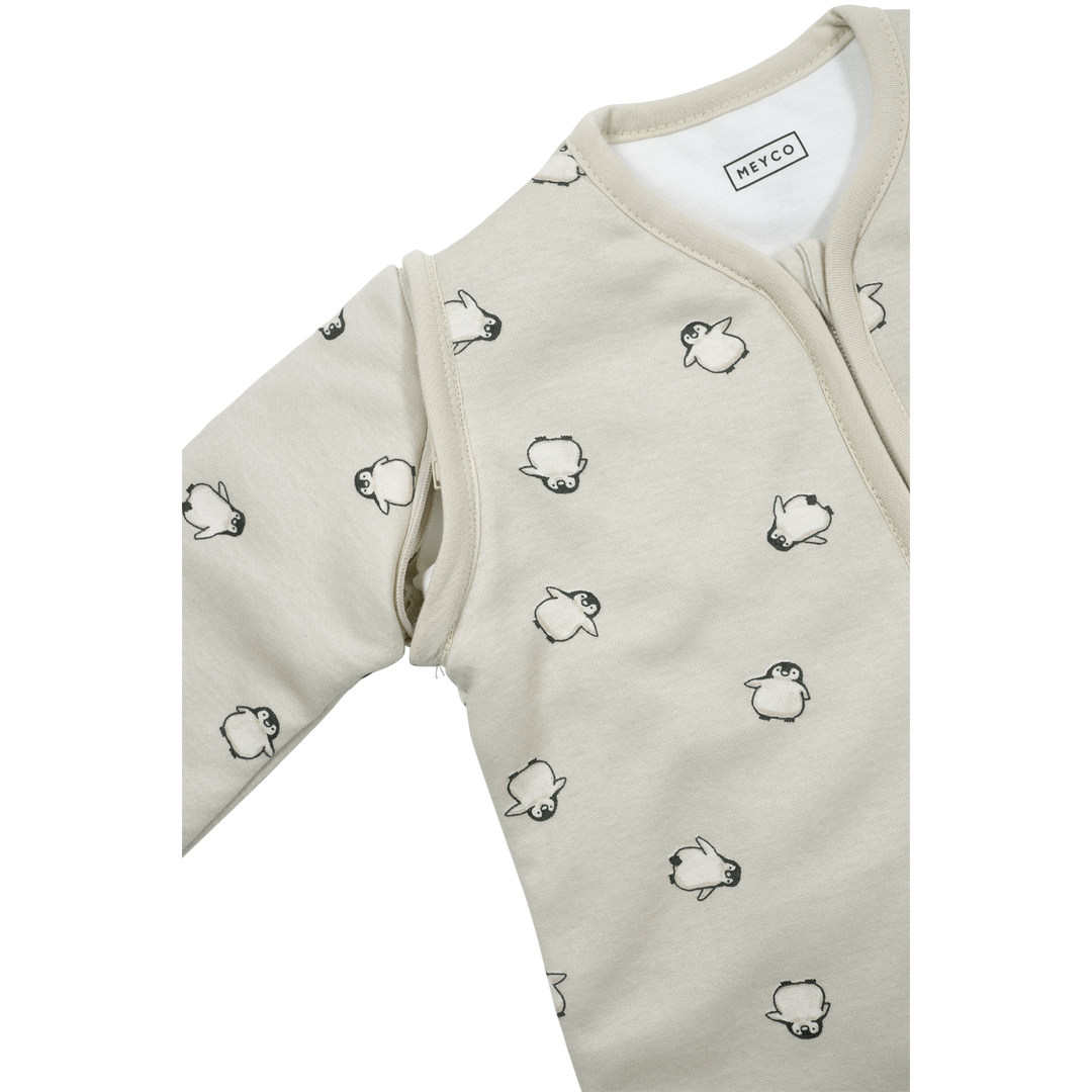 Meyco - Sleeping Bag - Penguin Soft Sand - Mabel & Fox