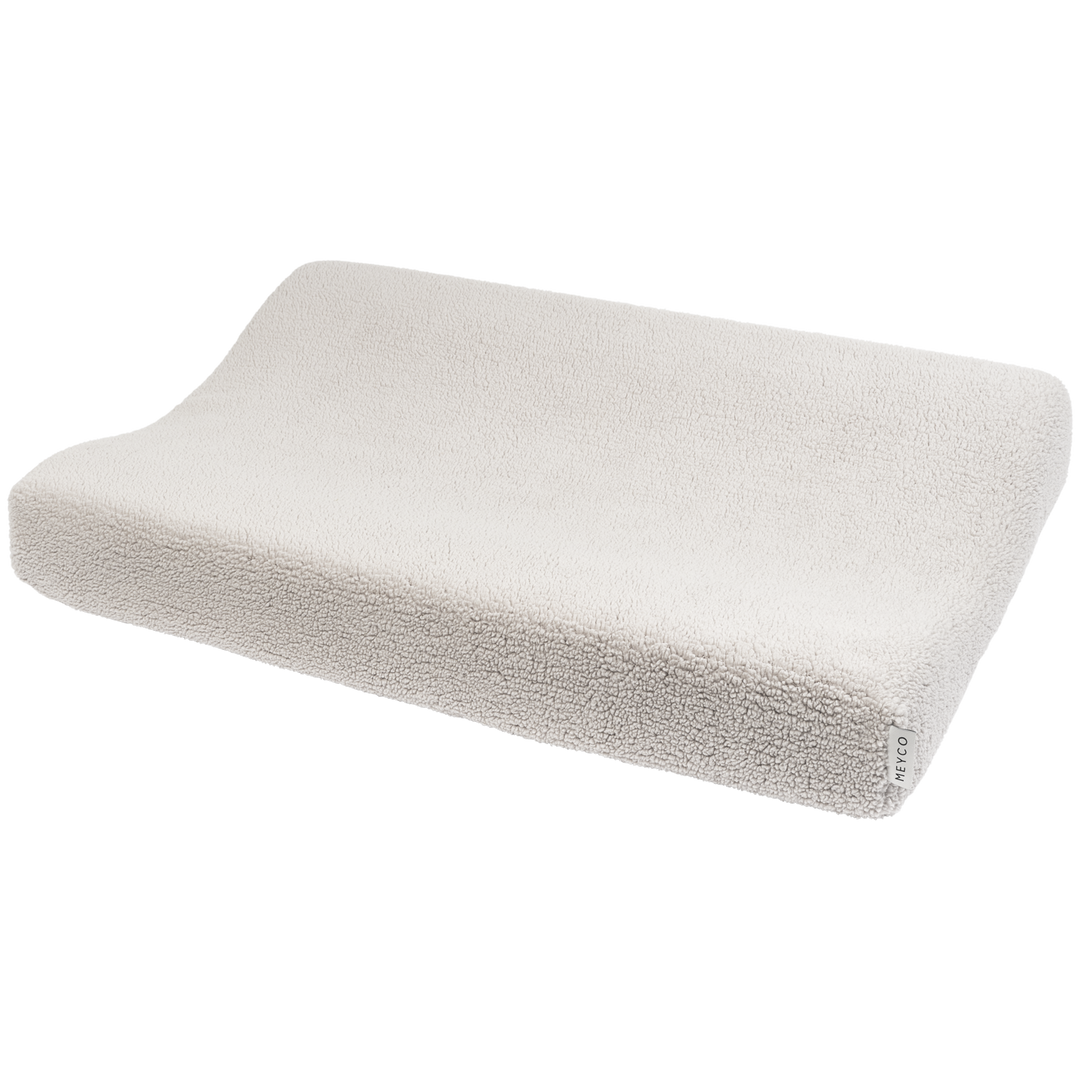 Meyco - Teddy Changing Mat Cover - Greige - Mabel & Fox