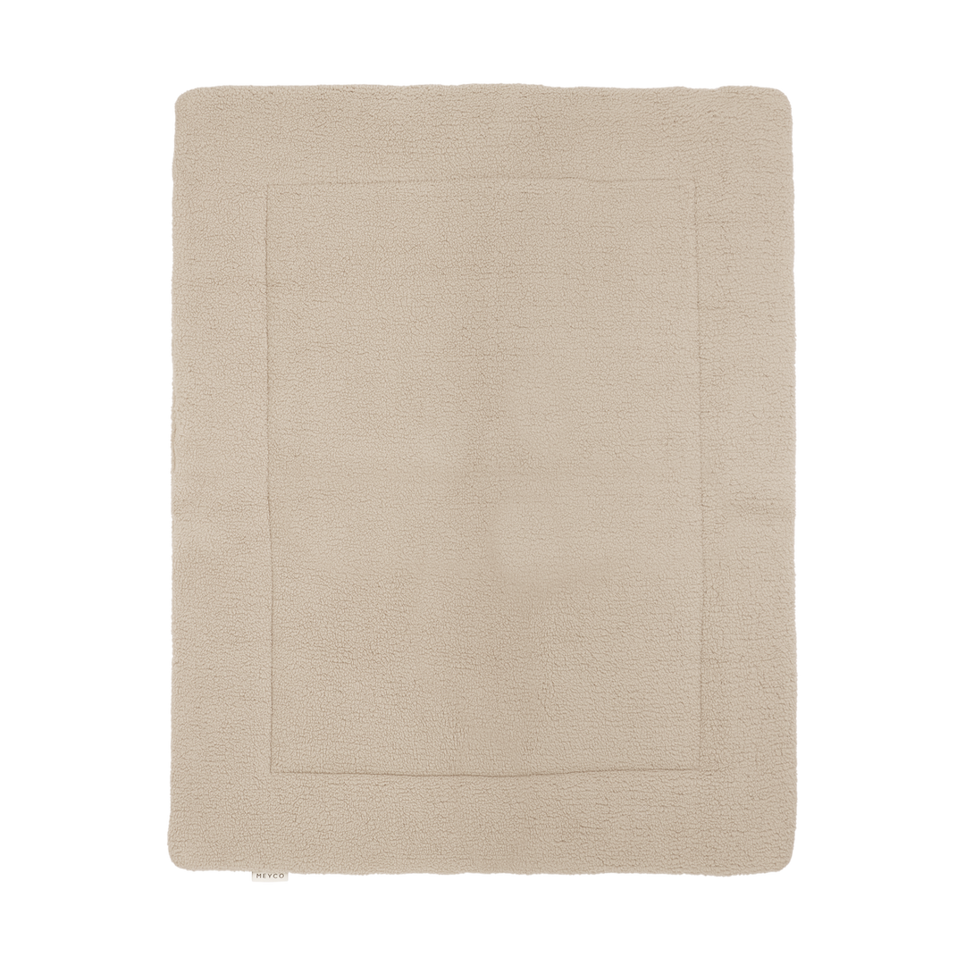 Meyco - Teddy Playpen Mattress - Sand - Mabel & Fox