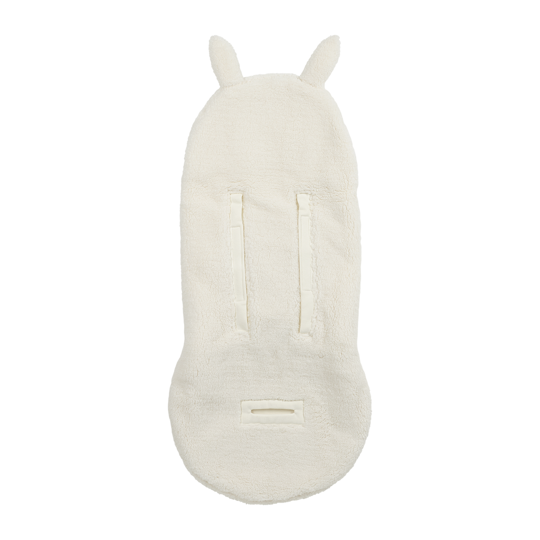 Meyco - Teddy Wrap Blanket - Rabbit Natural - Mabel & Fox