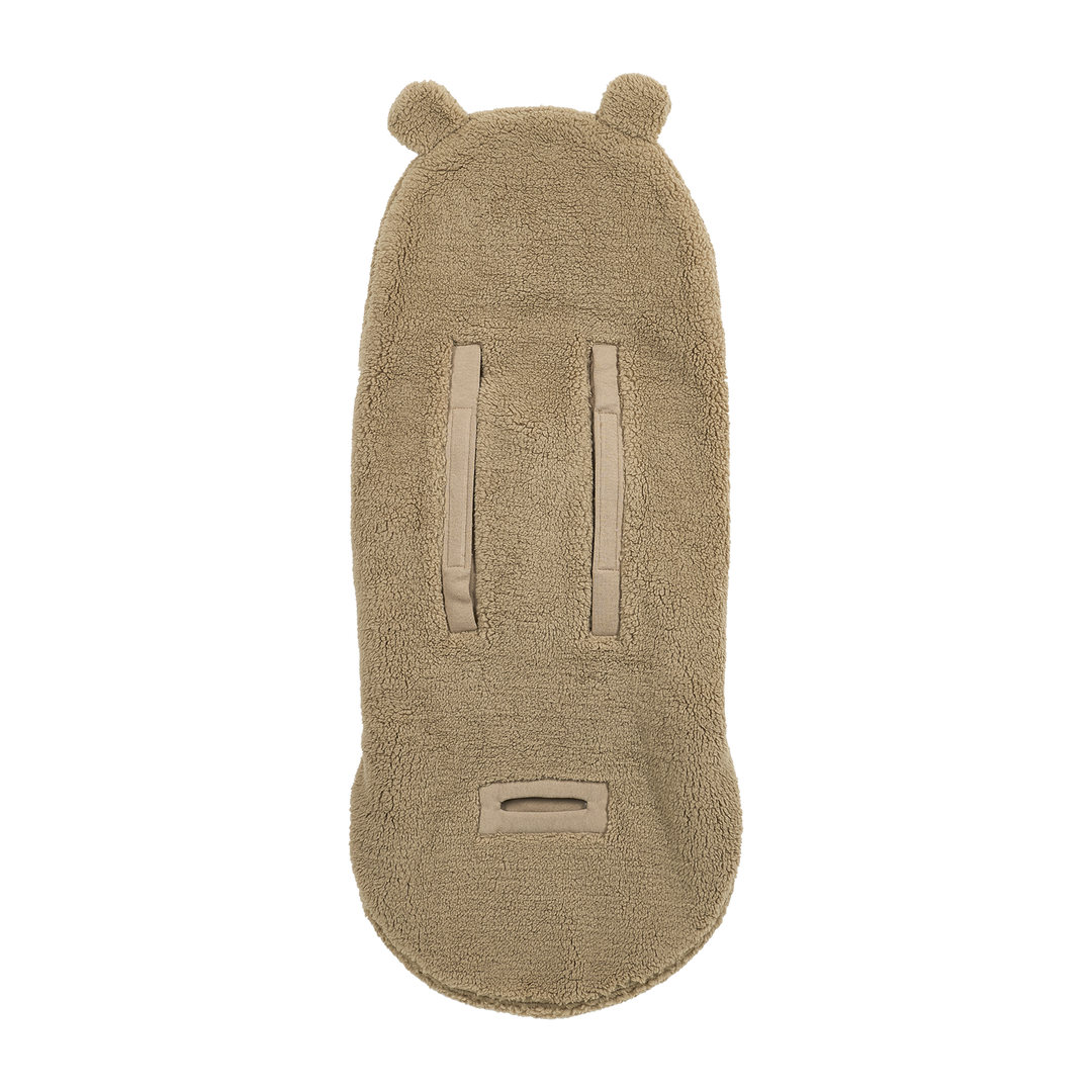 Meyco - Teddy Wrap Blanket - Warm Brown Bear - Mabel & Fox