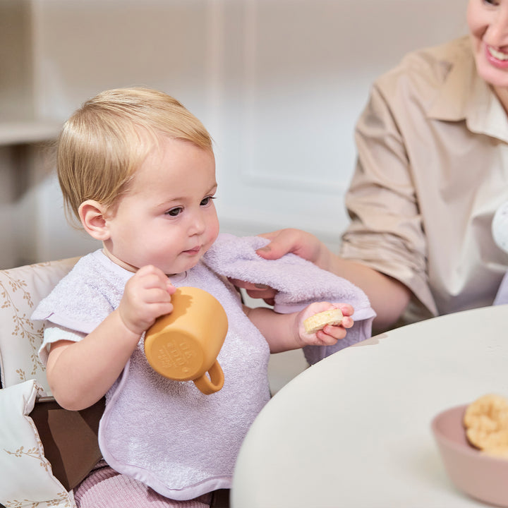 Meyco - Terry Facecloths - Wavy Soft Lavender (3 Pack) - Mabel & Fox