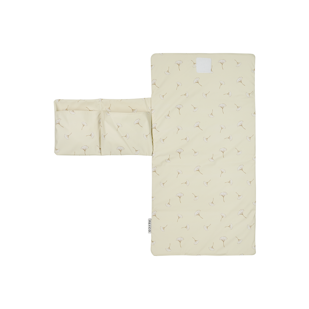 Meyco - Travel Changing Mat - Ginko Soft Sand - Mabel & Fox