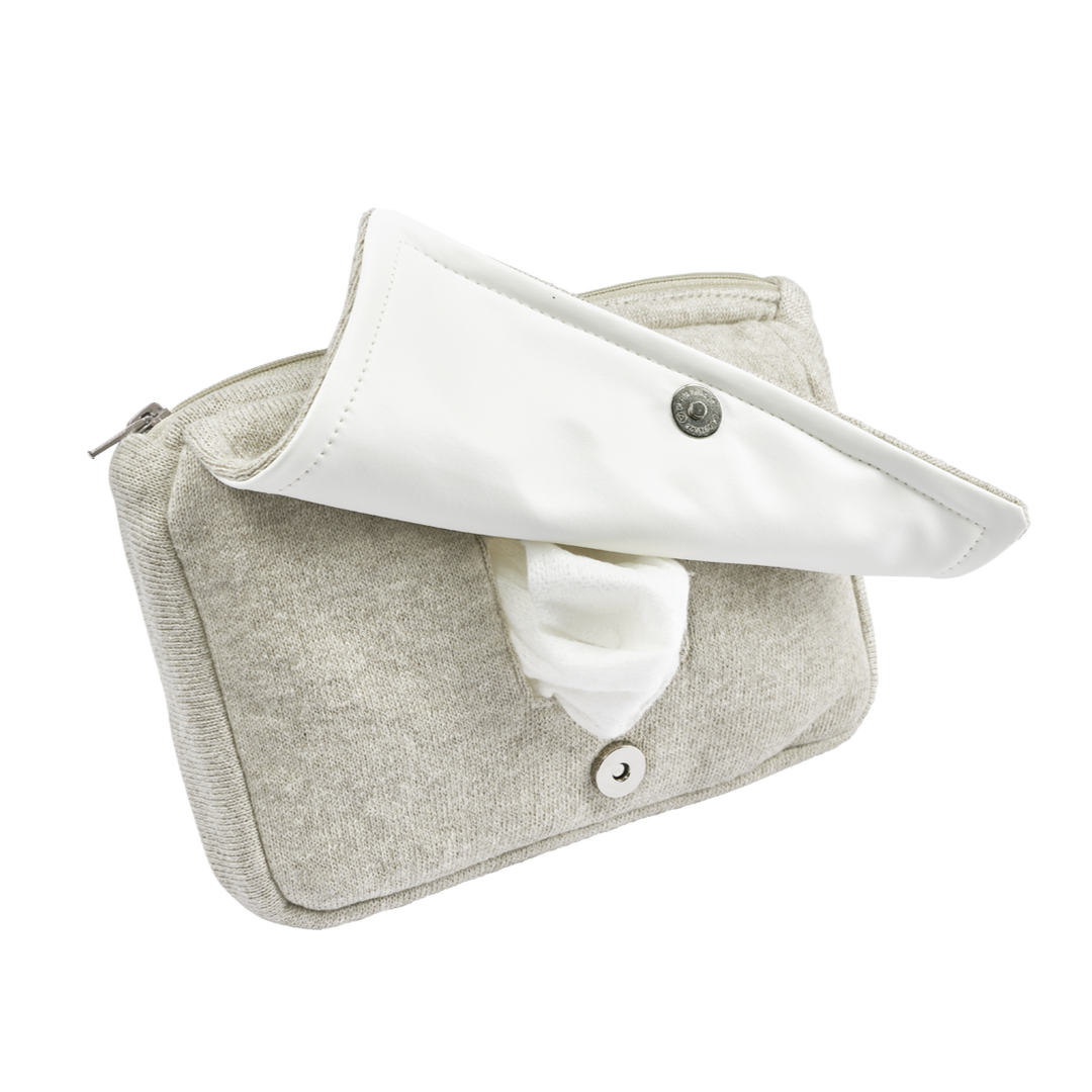 Meyco - Wet Wipes Cover - Sand Melange - Mabel & Fox