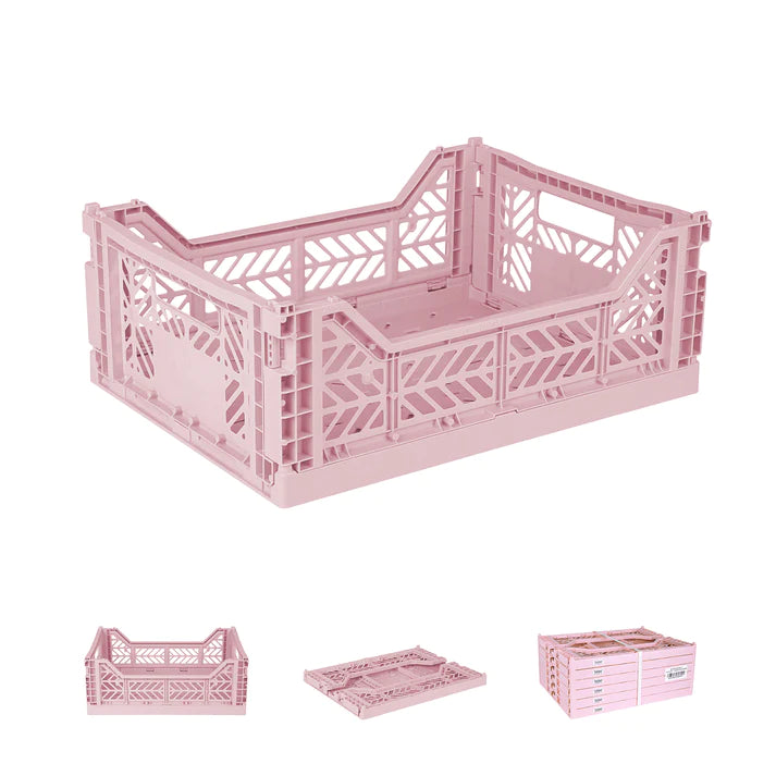 Aykasa Folding Storage Crate - Midi - Cherry Blossom