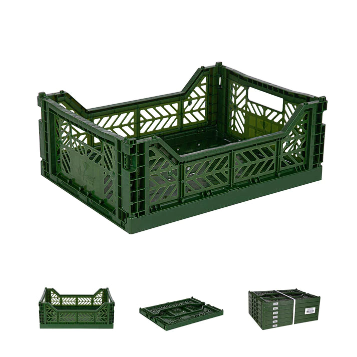 Aykasa Folding Storage Crate - Midi - Khaki