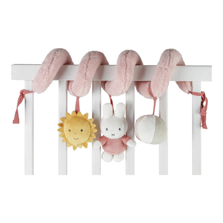 Miffy - Activity Spiral - Fluffy Pink - Mabel & Fox