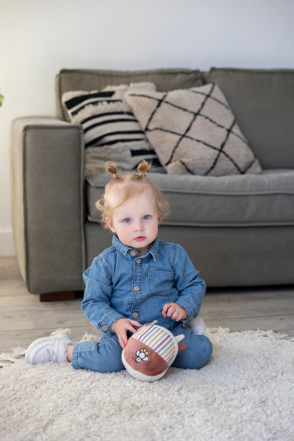 Miffy - Ball - Fluffy Pink - Mabel & Fox